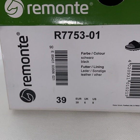 Remote Schwartz black sandals - Picture 7 of 7